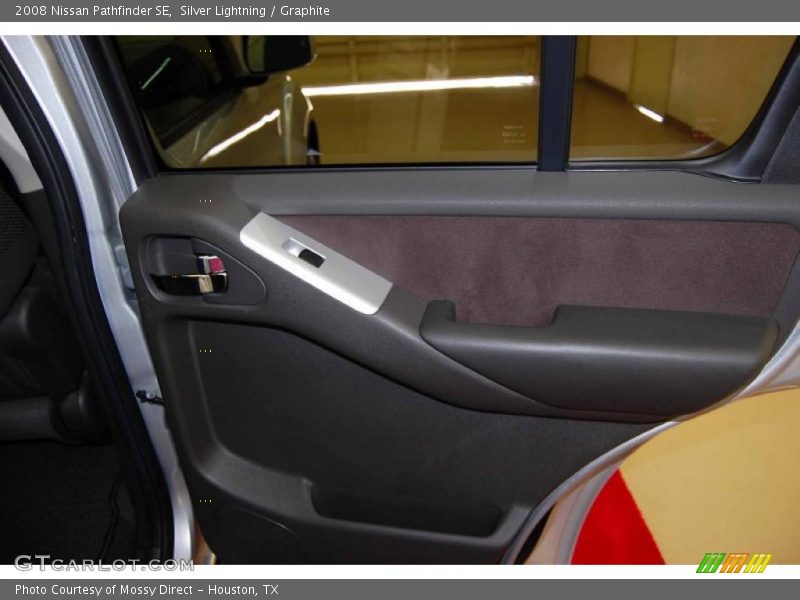 Silver Lightning / Graphite 2008 Nissan Pathfinder SE
