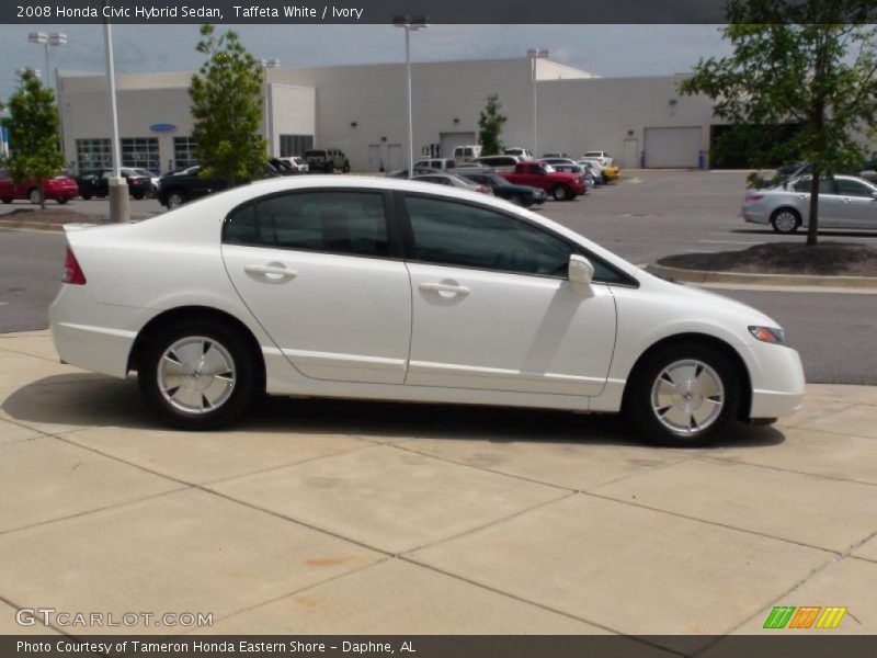 Taffeta White / Ivory 2008 Honda Civic Hybrid Sedan