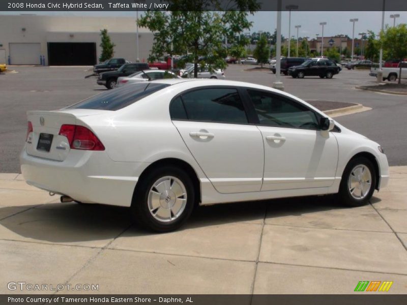 Taffeta White / Ivory 2008 Honda Civic Hybrid Sedan