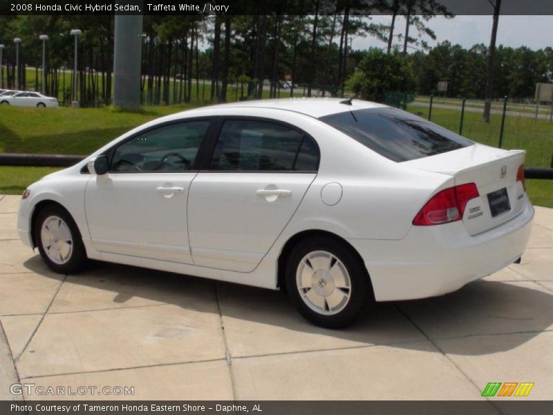 Taffeta White / Ivory 2008 Honda Civic Hybrid Sedan