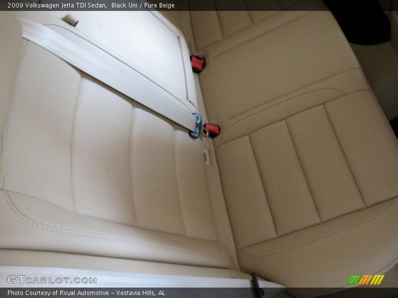 Black Uni / Pure Beige 2009 Volkswagen Jetta TDI Sedan