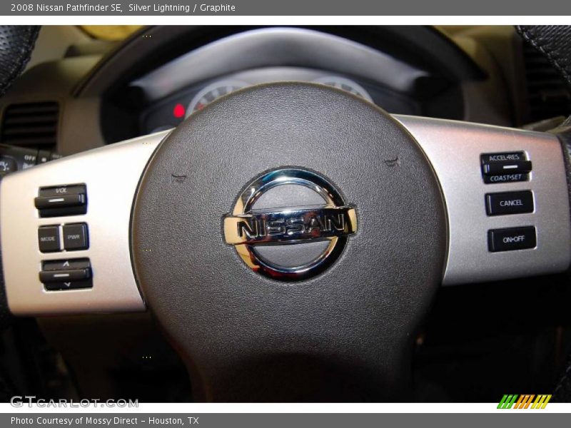 Silver Lightning / Graphite 2008 Nissan Pathfinder SE