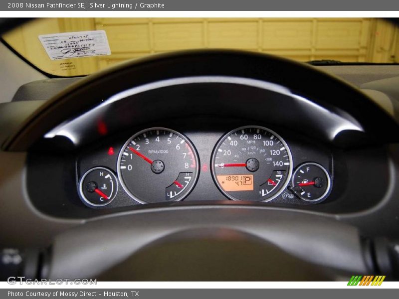 Silver Lightning / Graphite 2008 Nissan Pathfinder SE