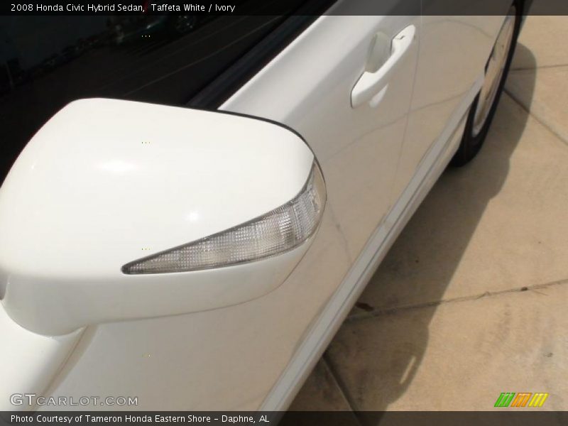 Taffeta White / Ivory 2008 Honda Civic Hybrid Sedan