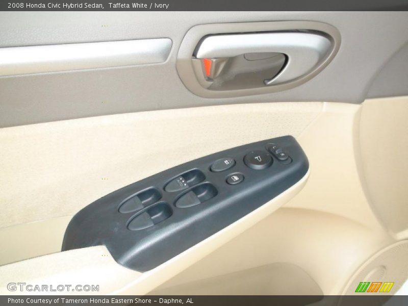 Taffeta White / Ivory 2008 Honda Civic Hybrid Sedan
