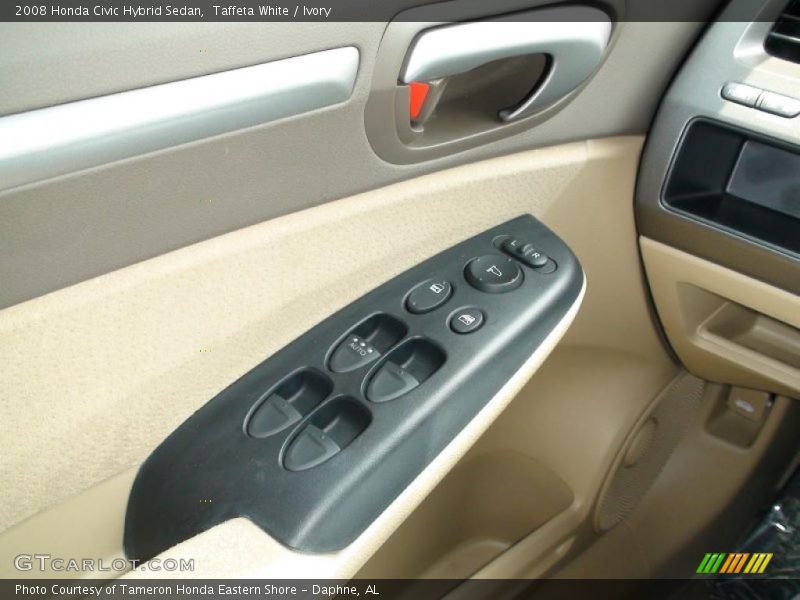 Taffeta White / Ivory 2008 Honda Civic Hybrid Sedan