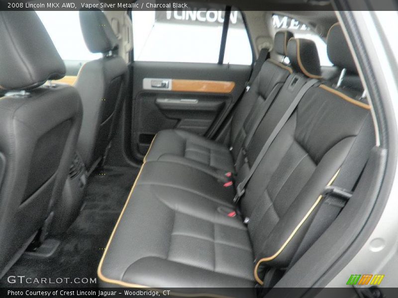 Vapor Silver Metallic / Charcoal Black 2008 Lincoln MKX AWD