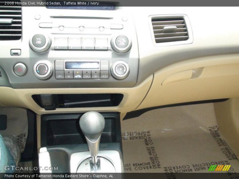 Taffeta White / Ivory 2008 Honda Civic Hybrid Sedan