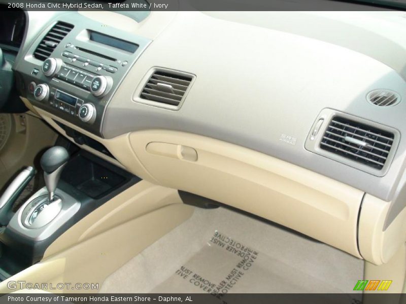 Taffeta White / Ivory 2008 Honda Civic Hybrid Sedan