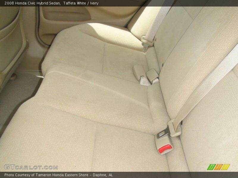 Taffeta White / Ivory 2008 Honda Civic Hybrid Sedan