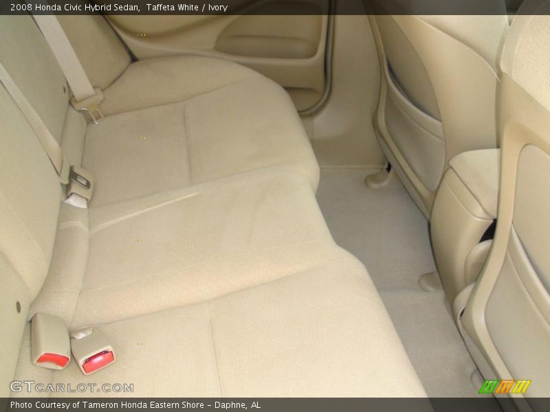 Taffeta White / Ivory 2008 Honda Civic Hybrid Sedan