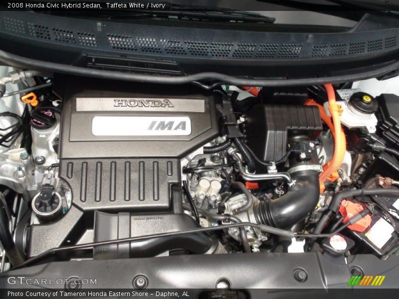 Taffeta White / Ivory 2008 Honda Civic Hybrid Sedan