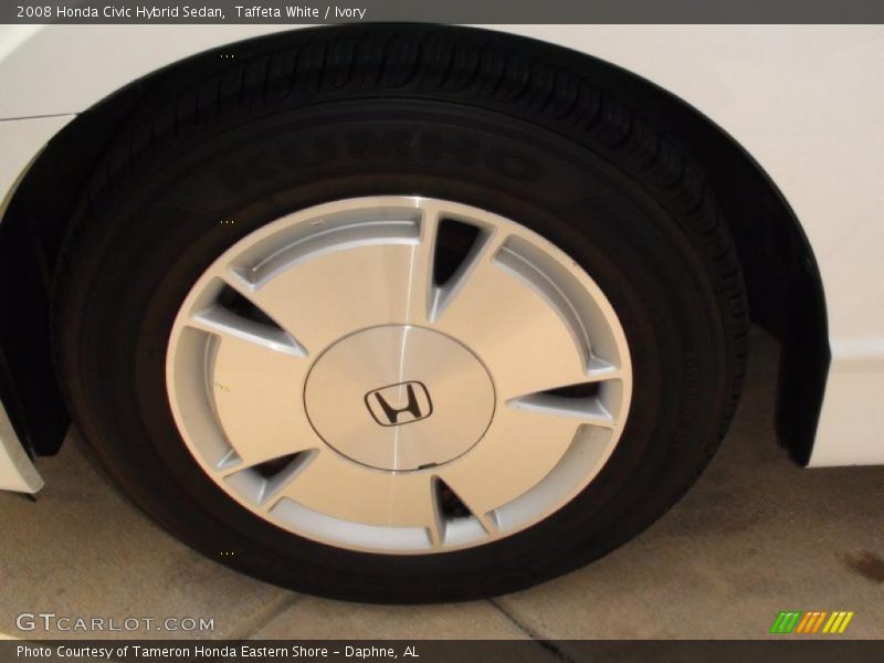 Taffeta White / Ivory 2008 Honda Civic Hybrid Sedan
