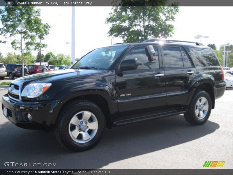 Black / Stone Gray 2006 Toyota 4Runner SR5 4x4