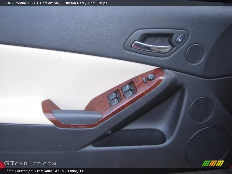Crimson Red / Light Taupe 2007 Pontiac G6 GT Convertible