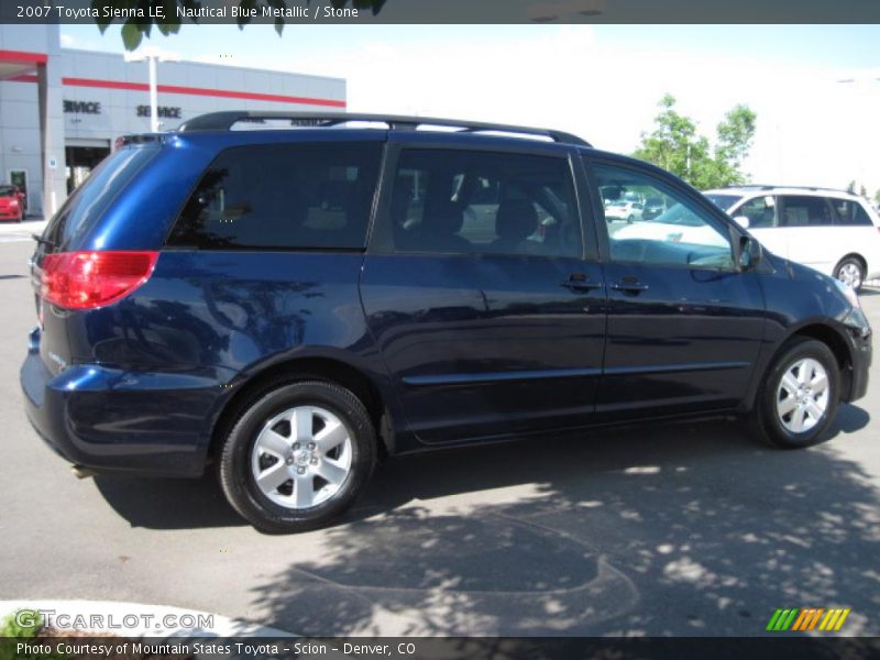 Nautical Blue Metallic / Stone 2007 Toyota Sienna LE