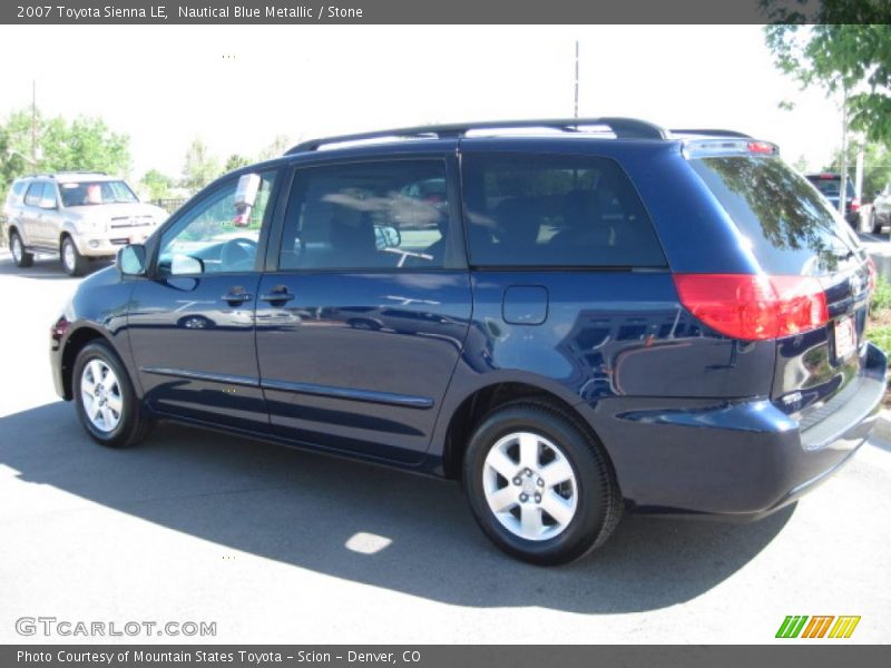 Nautical Blue Metallic / Stone 2007 Toyota Sienna LE