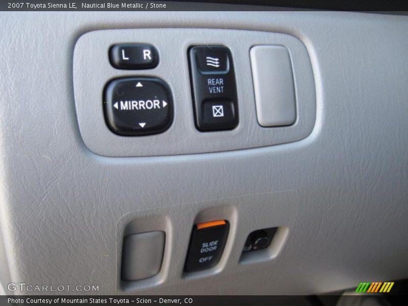 Nautical Blue Metallic / Stone 2007 Toyota Sienna LE