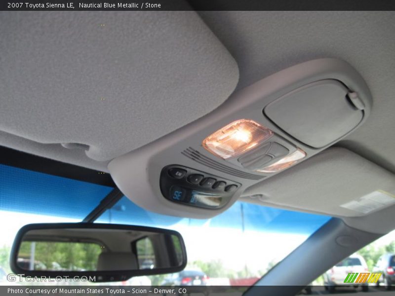Nautical Blue Metallic / Stone 2007 Toyota Sienna LE