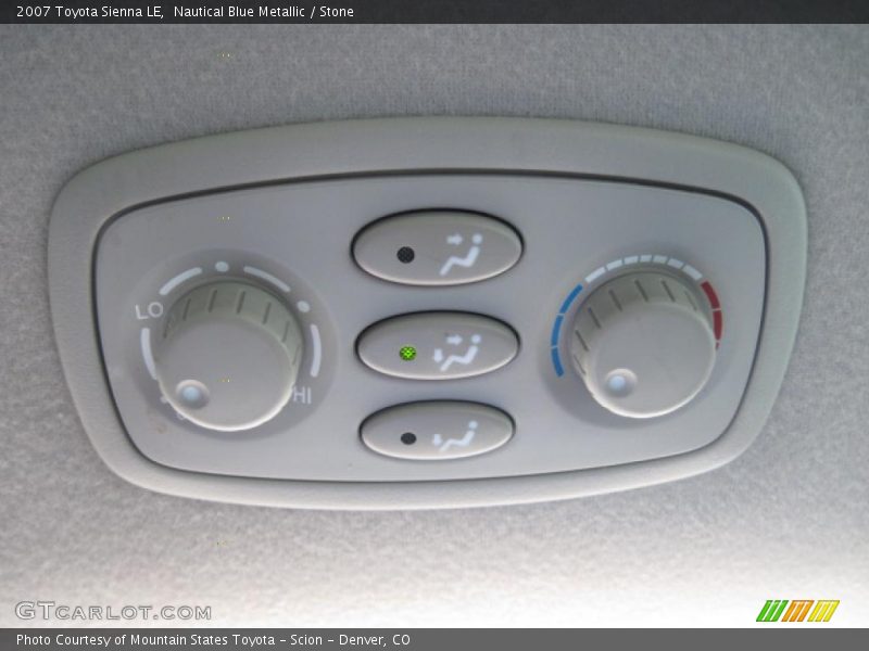 Nautical Blue Metallic / Stone 2007 Toyota Sienna LE