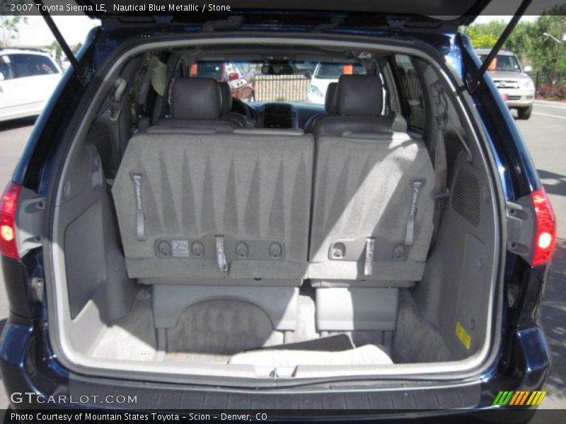 Nautical Blue Metallic / Stone 2007 Toyota Sienna LE