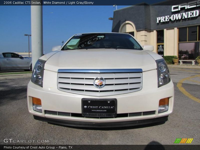 White Diamond / Light Gray/Ebony 2006 Cadillac CTS Sedan