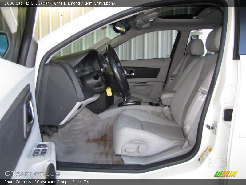 White Diamond / Light Gray/Ebony 2006 Cadillac CTS Sedan