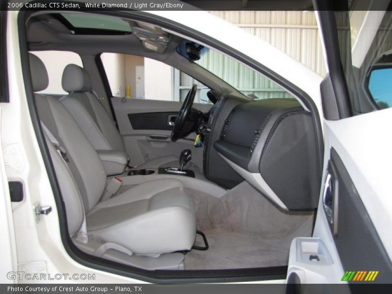 White Diamond / Light Gray/Ebony 2006 Cadillac CTS Sedan