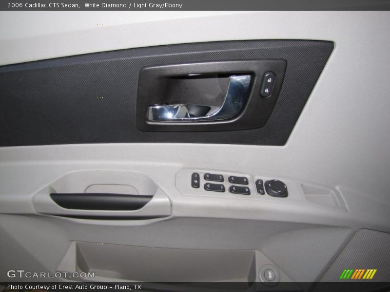 White Diamond / Light Gray/Ebony 2006 Cadillac CTS Sedan
