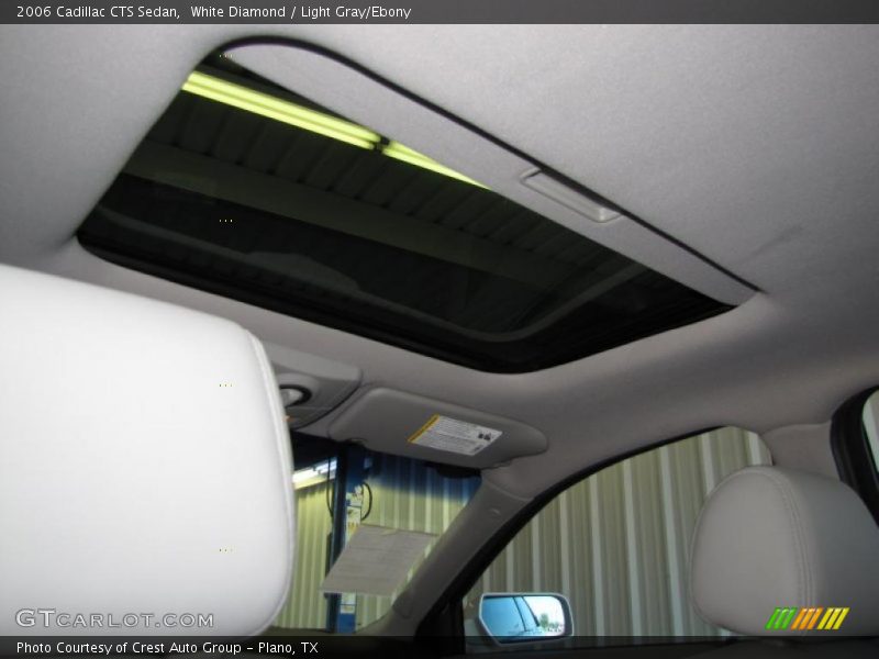 White Diamond / Light Gray/Ebony 2006 Cadillac CTS Sedan