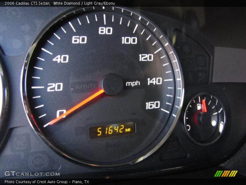 White Diamond / Light Gray/Ebony 2006 Cadillac CTS Sedan