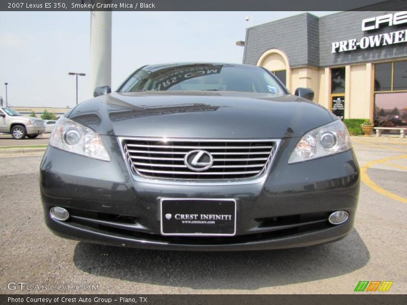 Smokey Granite Mica / Black 2007 Lexus ES 350
