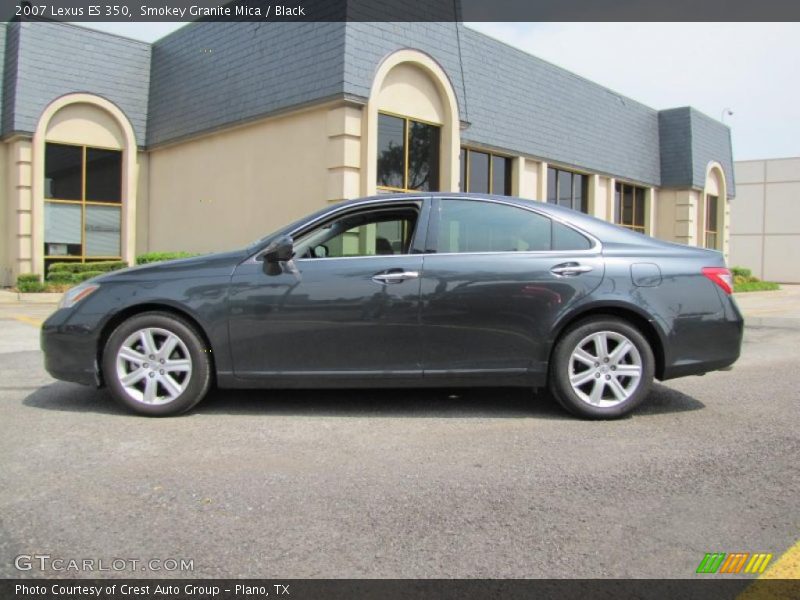 Smokey Granite Mica / Black 2007 Lexus ES 350