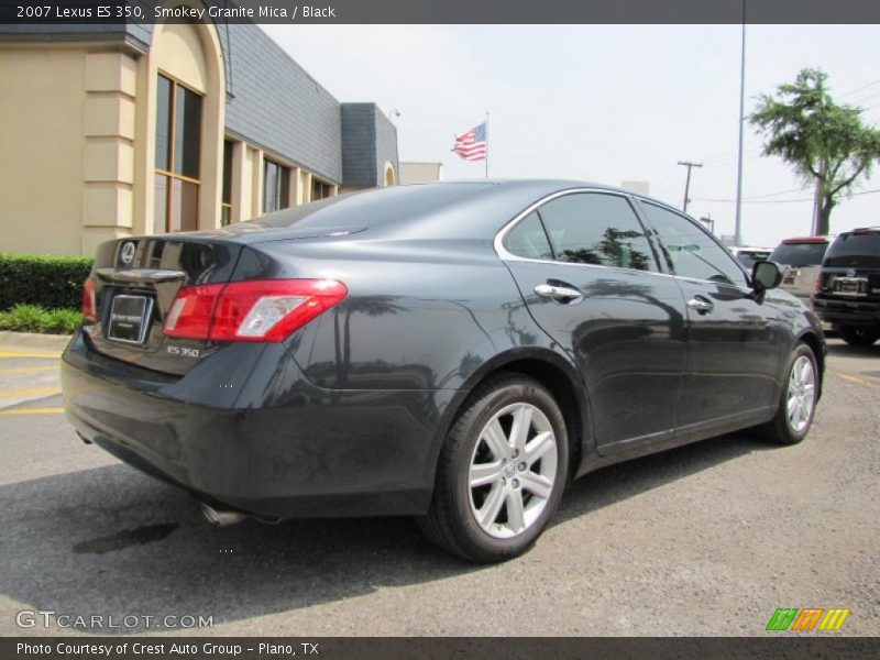 Smokey Granite Mica / Black 2007 Lexus ES 350