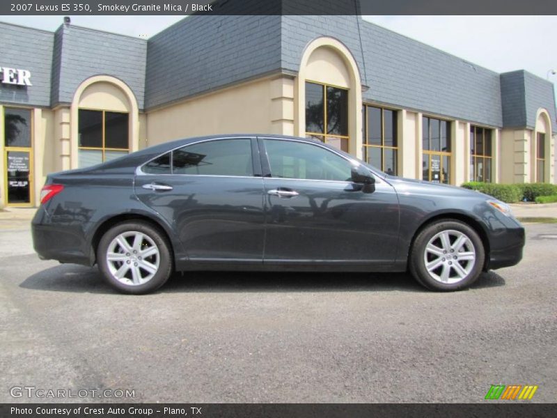 Smokey Granite Mica / Black 2007 Lexus ES 350