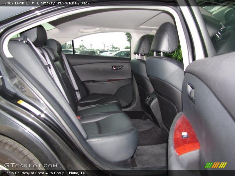 Smokey Granite Mica / Black 2007 Lexus ES 350
