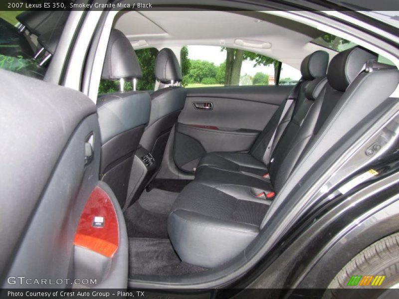 Smokey Granite Mica / Black 2007 Lexus ES 350