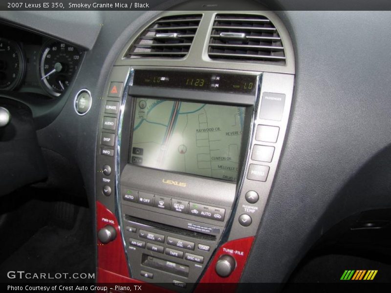 Smokey Granite Mica / Black 2007 Lexus ES 350