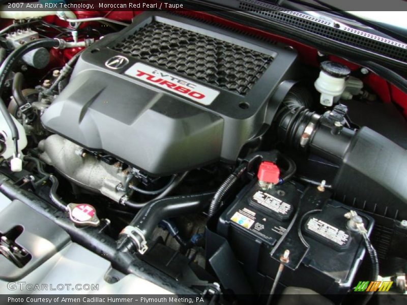 Moroccan Red Pearl / Taupe 2007 Acura RDX Technology