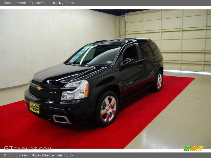 Black / Ebony 2008 Chevrolet Equinox Sport