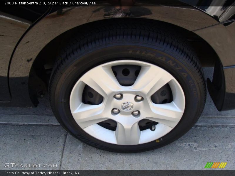 Super Black / Charcoal/Steel 2008 Nissan Sentra 2.0