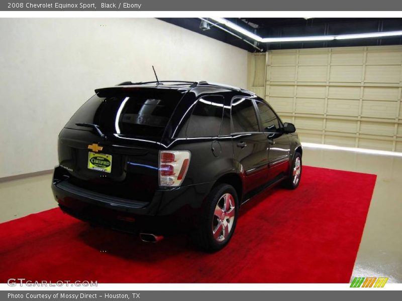 Black / Ebony 2008 Chevrolet Equinox Sport