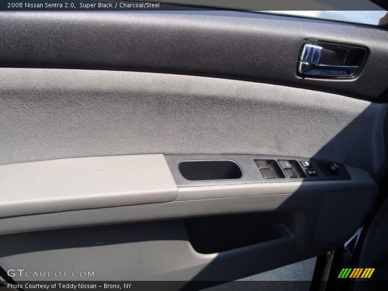 Super Black / Charcoal/Steel 2008 Nissan Sentra 2.0