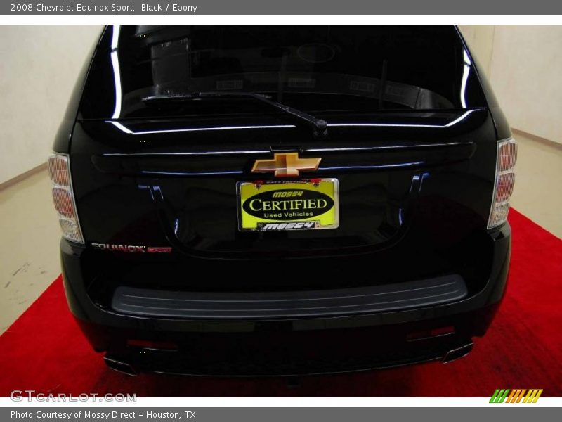Black / Ebony 2008 Chevrolet Equinox Sport