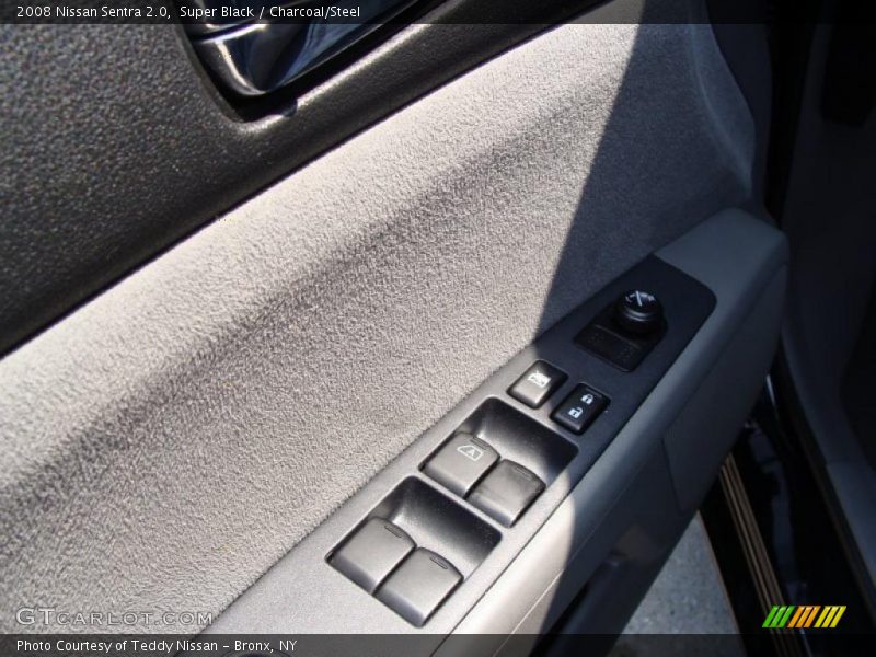 Super Black / Charcoal/Steel 2008 Nissan Sentra 2.0
