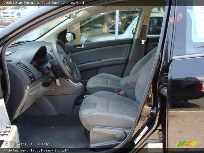 Super Black / Charcoal/Steel 2008 Nissan Sentra 2.0