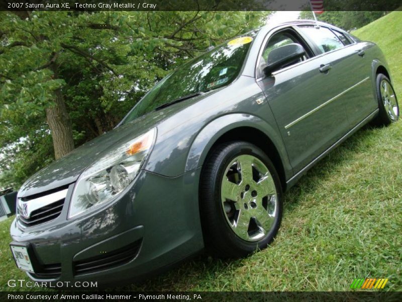 Techno Gray Metallic / Gray 2007 Saturn Aura XE