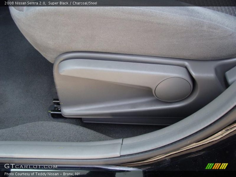 Super Black / Charcoal/Steel 2008 Nissan Sentra 2.0