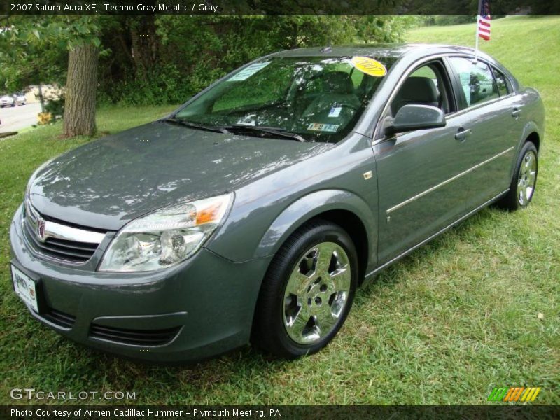 Techno Gray Metallic / Gray 2007 Saturn Aura XE