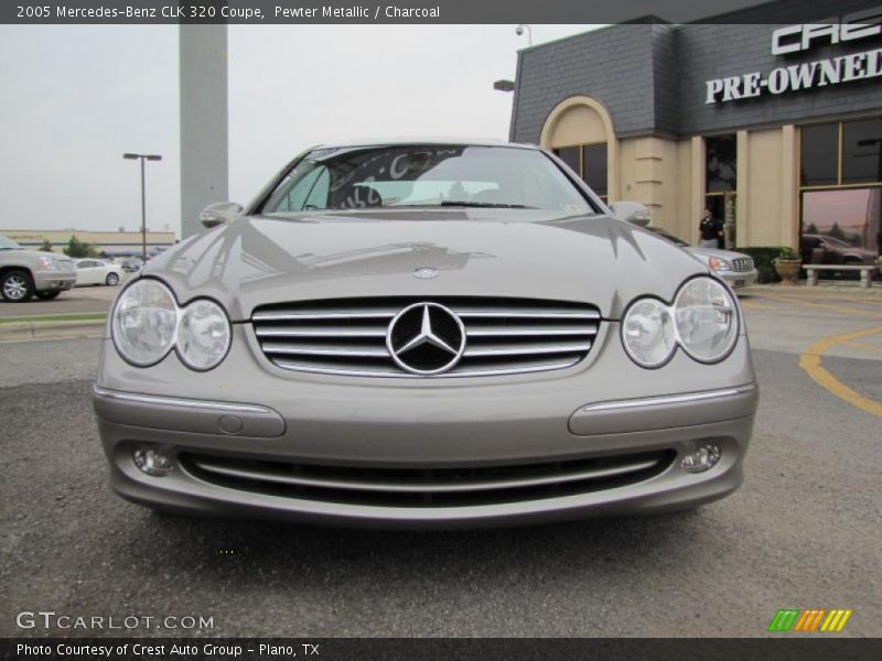 Pewter Metallic / Charcoal 2005 Mercedes-Benz CLK 320 Coupe